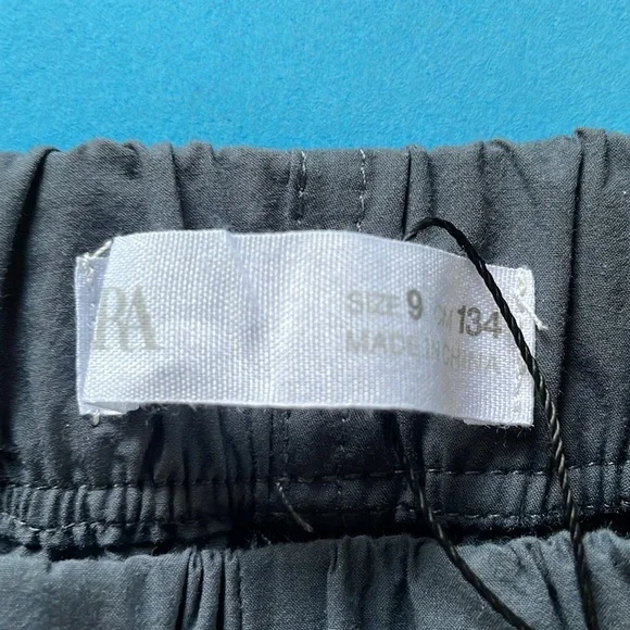 NWT Zara Unisex Children’s Relax Fit Cotton Pants - Picture 6 of 7